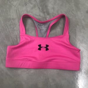 girls underarmour sports bra